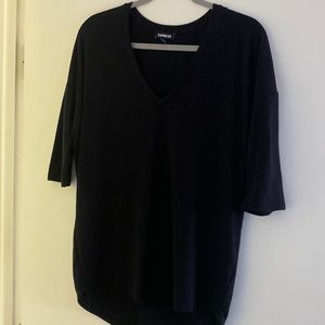 Express 3/4 sleeve V-Neck